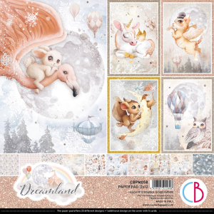 Papier Scrap - Ciao Bella - Dream Land - 30 x 30