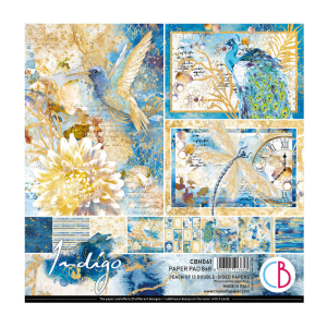 Papier Scrap - Ciao Bella - Indigo Creative - 20 x 20