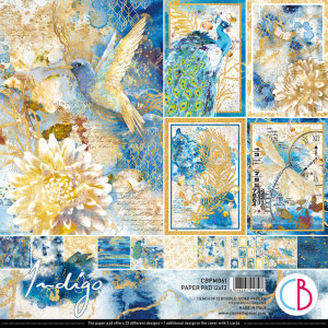 Papier Scrap - Ciao Bella - Indigo Creative - 30 x 30