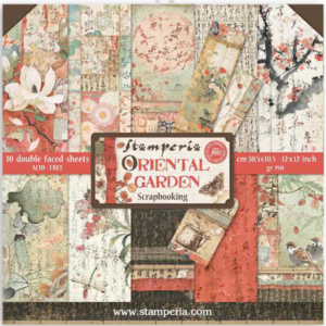 Papiers Scrap - Stamperia - Oriental Garden 30 x 30