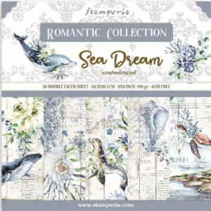 Papiers Scrap - Stamperia - Sea Dream - 20 x 20