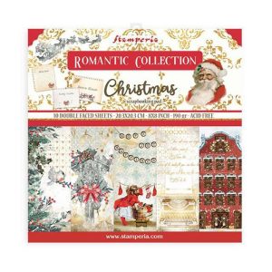 Papiers Scrap - Stamperia - Romantic Christmas - 20 x 20