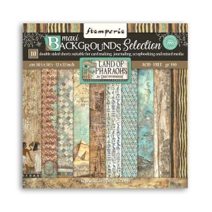 Papiers Scrap - Stamperia - Fortune - Lands of Pharaons - 30 x 30