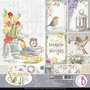 Papier Scrap - Ciao Bella - Sparrow Hill - 30 x 30