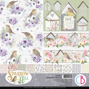 Papier Scrap - Ciao Bella - Sparrow Hill - Patterns - 30 x 30