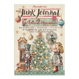 Accessoires scrapbooking - Stamperia - Junk journal - Alice in chritmas