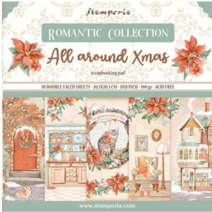 Papiers Scrap - Stamperia - All around Christmas - 30 x 30