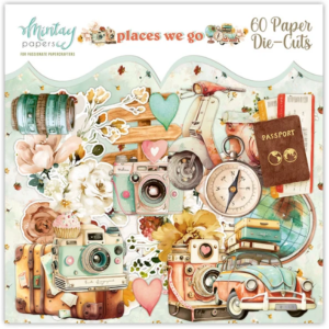 Accessoires scrap - Die cuts - Mintay - Places we go