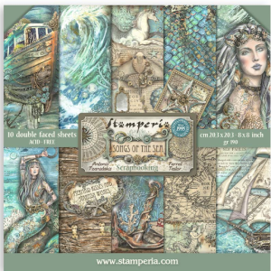 Papier Scrap - Stamperia - Song of the sea - 20 x 20