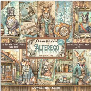 Papiers Scrap - Stamperia - Alterego - 20 x 20