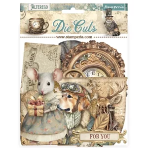 Accessoires scrap - Stamperia - Die cuts - Alterego
