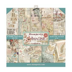 Papiers Scrap - Stamperia - Imagine - 30 x 30