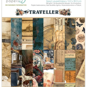 Papier Scrap - Mintay - Traveller - 15x20