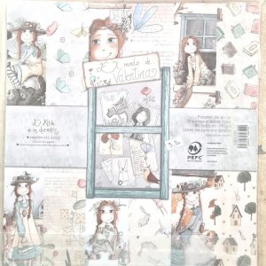Papier Scrap - El Altillo de los Duendes - El mondo de Valentina - 30 x 30
