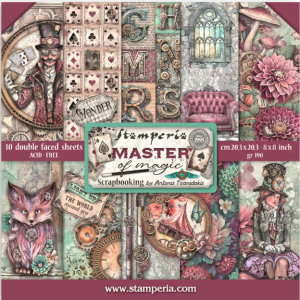 Papier Scrap - Stamperia - Master of Magic - 20 x 20
