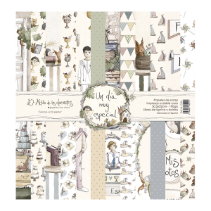 Papier Scrap - El Altillo de los Duendes - Un dia my especial - 30 x 30
