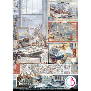 Papier Scrap - Ciao Bella - An Artist Journey - A4