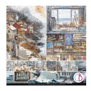 Papier Scrap - Ciao Bella - An Artist Journey - 20x20