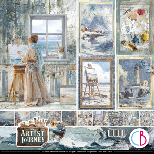 Papier Scrap - Ciao Bella - An Artist Journey - 30 x 30