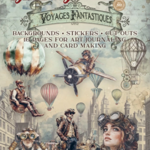 Accessoires scrap - stamperia - Voyages Fantastiques - Junk Journal