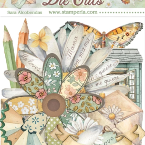 Accessoires scrap - Stamperia - Daisy Art - Die Cuts