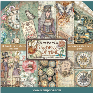 Papier Scrap - Stamperia - Garden of Time - 20 x 20