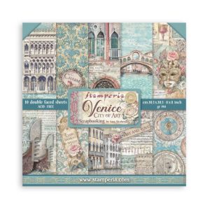 Papier Scrap - Stamperia - Venice - 20 x 20 maxi