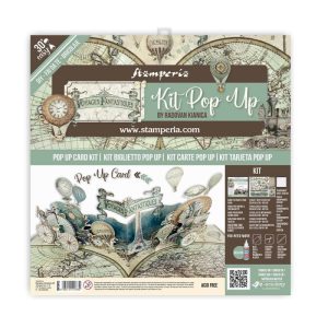 Accessoires scrap - stamperia - Voyages Fantastiques - Pop Up