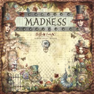 Papiers scrap - Bella Luna - Madness - 30 x 30