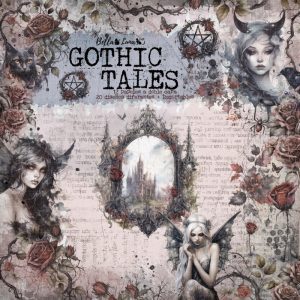 Papiers scrap - Bella Luna - Gothic Tales - 20 x 20