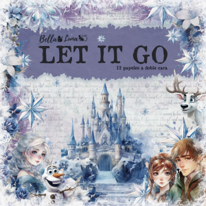 Papiers scrap - Bella Luna - Let it go - 20 x20