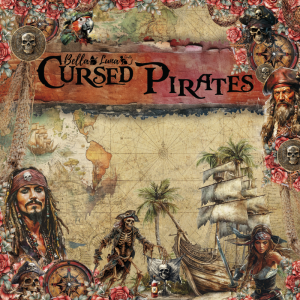 Papiers scrap - Bella Luna - Cursed Pirates - 30 x 30